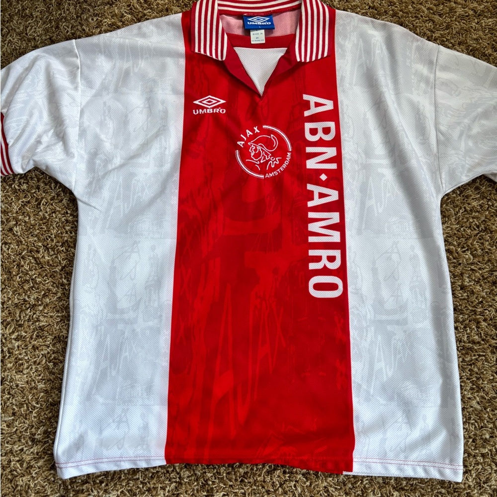 Ajax Umbro Home Football/Soccer Jersey